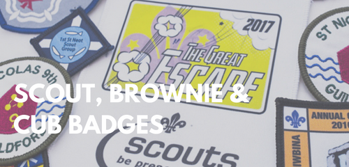 NEW Product: Bespoke Scout, Cub & Brownie Patches